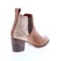 Фото #8 товара Bed Stu Brie F393023 Womens Brown Leather Slip On Chelsea Boots 8.5