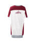 ფოტო #4 პროდუქტის Women's White Alabama Crimson Tide Home Run T-shirt Dress