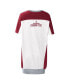 Фото #4 товара Women's White Alabama Crimson Tide Home Run T-shirt Dress
