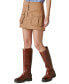 Фото #2 товара Women's Cotton Clean Cargo Mini Skirt