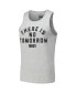 Фото #2 товара Men's Heather Gray Rocky There Is No Tomorrow Tank Top