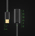 Przedłużacz kabel aktywny USB 2.0 480Mbps 10m czarny