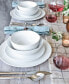 Фото #3 товара Simply White Coupe Dinnerware 24-PC Set, Service for 6