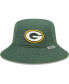 Men's Heather Green Green Bay Packers Bucket Hat