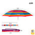 AKTIVE Beach Windproof Umbrella 180 cm UV50 Protection