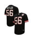 Фото #1 товара Men's Lawrence Taylor Black New York Giants Retired Player Name & Number Mesh Top