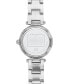 ფოტო #3 პროდუქტის Women's Park Pavé Stainless Steel Bracelet Watch 26mm