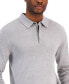 ფოტო #3 პროდუქტის Men's Merino Wool Blend Polo Sweater, Created for Macy's