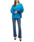ფოტო #5 პროდუქტის Women's Mixed-Knit Drop-Sleeve Sweater
