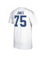 ფოტო #4 პროდუქტის Men's Deacon Jones White Los Angeles Rams Retired Player Logo Name and Number T-shirt