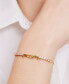 Gold-Tone Love You, Mom Crystal Bracelet