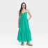 Фото #1 товара Women's Maxi Sundress - Universal Thread Green XS