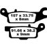 EBC FA-TT Series Carbon Fiber FA445TT Brake Pads