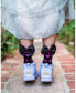 ფოტო #2 პროდუქტის Women's Big Bow Energy Ruffle Sock