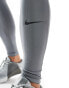 Nike Training Pro compression leggings in dark grey