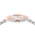 Salvatore Men's Swiss Gancini Two-Tone Stainless Steel Bracelet Watch 41mm