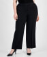 ფოტო #8 პროდუქტის Plus Size Modern Dress Pants