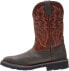 Брауновые рабочие ботинки мужские Wolverine Rancher WP Steel Toe Wellington 10" W10764 8.5 - фото #7