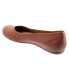 Фото #5 товара Softwalk Sonoma S1862-650 Womens Brown Narrow Leather Ballet Flats Shoes 7.5