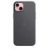 Фото #1 товара Чехол Apple iPhone 15 Plus FineWoven Case с технологией MagSafe - черный