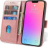 Фото #7 товара Hurtel Etui portfel z klapką podstawką do iPhone 15 Pro Max Magnet Case - różowe