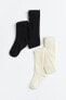 Фото #1 товара 2-pack Fine-knit Tights