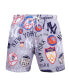 Men's Gray New York Yankees Toss Logo Woven Shorts Серый, 3XL - фото #4