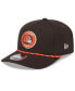 Фото #3 товара Men's Brown Cleveland Browns 2024 Sideline 9SEVENTY Stretch-Snap Hat