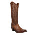 Фото #4 товара Circle G by Corral Bronze TooledInlay Snip Toe Cowboy Womens Brown Casual Boots