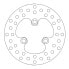 Фото #1 товара MOTO-MASTER Halo Honda 110117 front brake disc