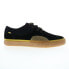 Фото #1 товара Globe Mahalo Plus GBMAHALOP Mens Black Suede Skate Inspired Sneakers Shoes 8