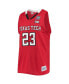 ფოტო #3 პროდუქტის Men's Jarrett Culver Red Texas Tech Red Raiders Alumni Commemorative Replica Basketball Jersey