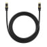 Фото #3 товара Szybki kabel przewód sieciowy LAN Ethernet RJ-45 cat.8 40Gbps okrągły 1.5m czarny