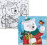 Фото #2 товара Dodo Puzzle 16 + kolorowanka Świąteczny niedźwiadek