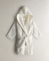 Children's star bathrobe Белый, 8-9 лет - фото #3