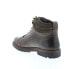 Фото #6 товара Roan by Bed Stu Dino F804010 Mens Gray Leather Lace Up Casual Dress Boots 13