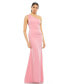 ფოტო #1 პროდუქტის Women's Ieena One Shoulder Jersey Mermaid Gown