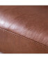 Фото #9 товара Ava 84" Mid-Century Modern Leather Sofa