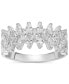 Cubic Zirconia Marquise Cluster Ring in Sterling Silver, Created for Macy's