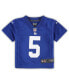 ფოტო #3 პროდუქტის Toddler Boys and Girls Kayvon Thibodeaux Royal New York Giants Game Jersey