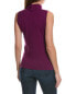 Forte Cashmere Seamed Silk & Cashmere-Blend Tank Women's Purple M