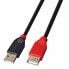 Фото #1 товара USB-кабель LINDY 42817 Чёрный 5 m