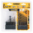 Фото #3 товара DeWALT Metallbohrer-Set Black&Gold 19-tlg. HSS-G in Tough Case DT70728-QZ