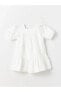 Фото #4 товара Платье для малышей LC WAIKIKI Kare Yaka Краткое платье для девочек