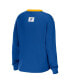 ფოტო #2 პროდუქტის Women's Blue St. Louis Blues Waffle Henley Long Sleeve T-shirt