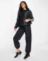 Фото #8 товара adidas Originals slim trefoil puffer jacket in black