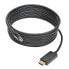 Фото #3 товара Tripp P586-006-HDMI Mini DisplayPort to HDMI Active Adapter Cable (M/M) - 1080p - 6 ft. (1.8 m) - 1.83 m - Mini DisplayPort - HDMI - Male - Male - Black