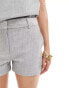 Abercrombie & Fitch co-ord low rise micro short in grey