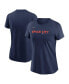 Women's Navy Houston Astros City Connect Wordmark T-Shirt