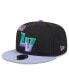 Фото #3 товара Men's Black/Purple Las Vegas Aviators Grape Big League Chew Flavor Pack 9FIFTY Snapback Hat